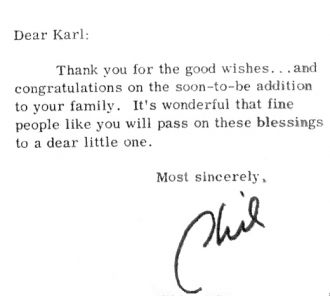 Phil's note to Karl Lukas