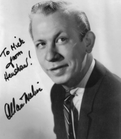 Allan Melvin signed photo