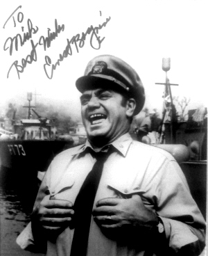 Ernest Borgnine signed photo