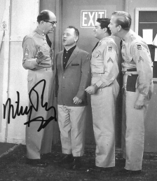 Mickey Rooney signed photo