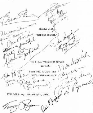 Signed Script